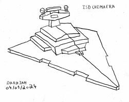 ISD Chimaera en noir et blanc